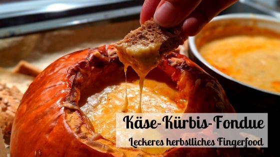 Herbstliches Kürbis-Käse-Fondue